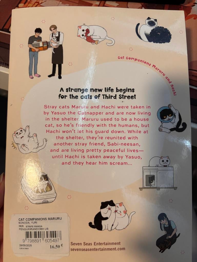 Cat Companions Maruru en Hachi 3 - Nieuw!, Eén stripboek, Ophalen of Verzenden, Nieuw