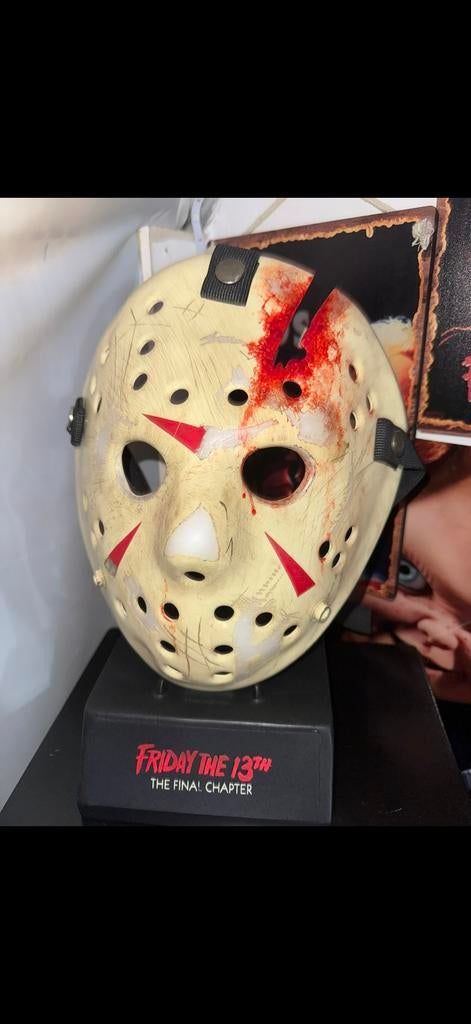 Jason Voorhees masker - Friday the 13th The Final Chapter, Hobby en Vrije tijd, Overige Hobby en Vrije tijd, Zo goed als nieuw