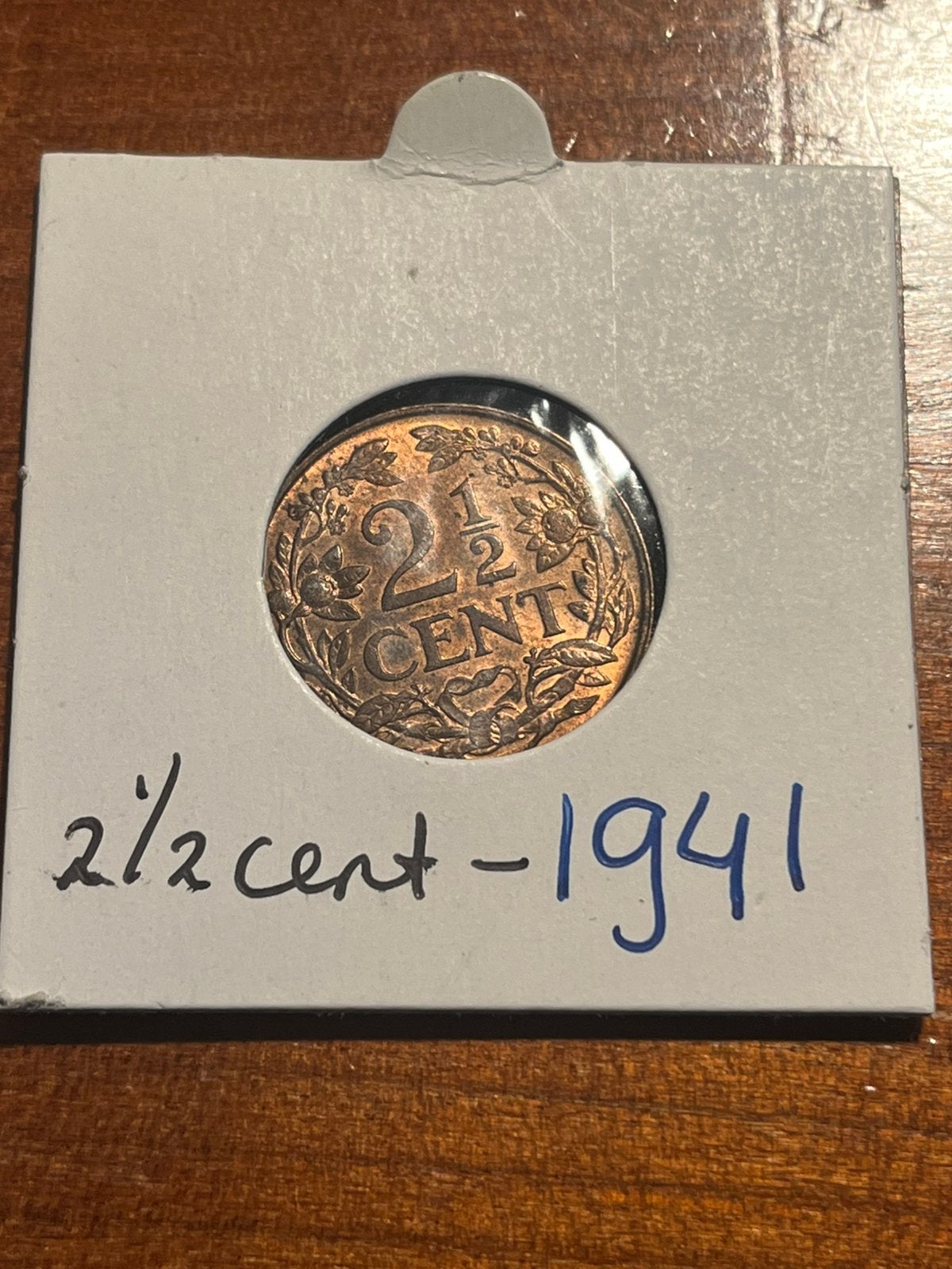 2,5 cent uit 1941., Ophalen of Verzenden, Overige landen