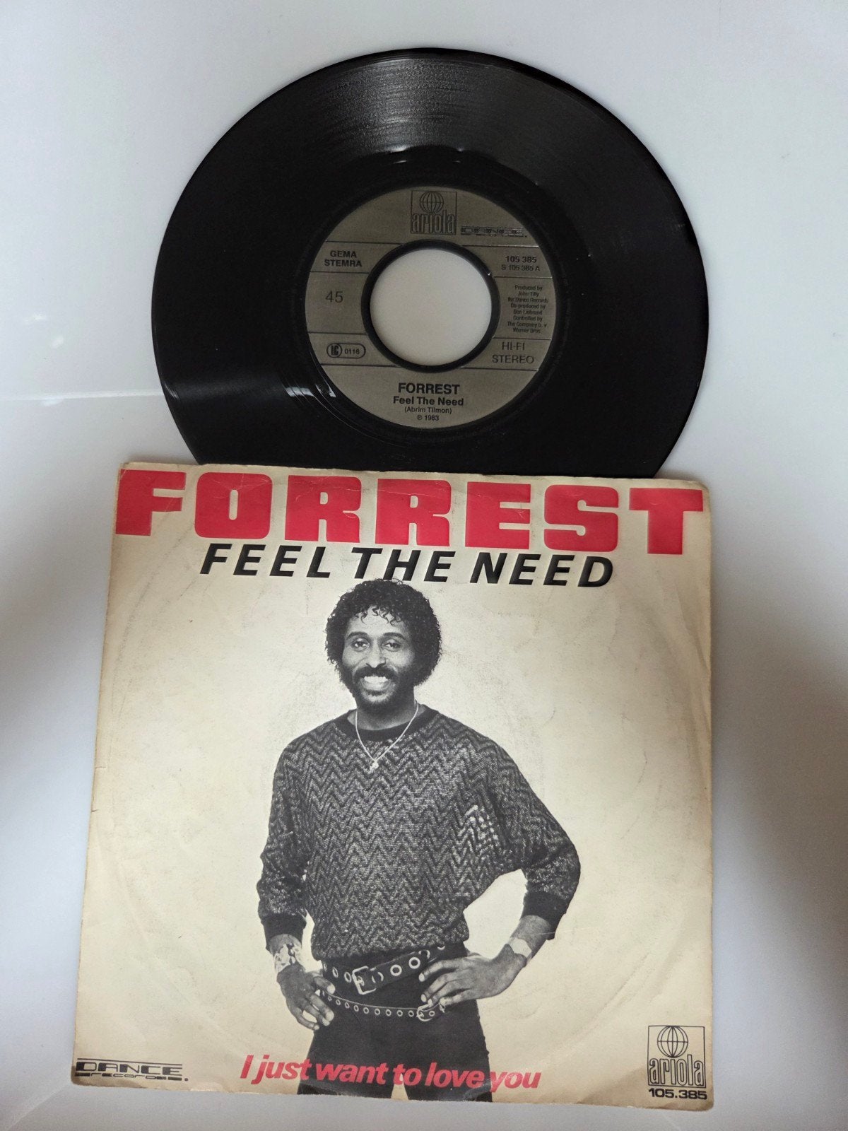 Forrest - Feel the need, Ophalen of Verzenden, Gebruikt, 7 inch, Pop