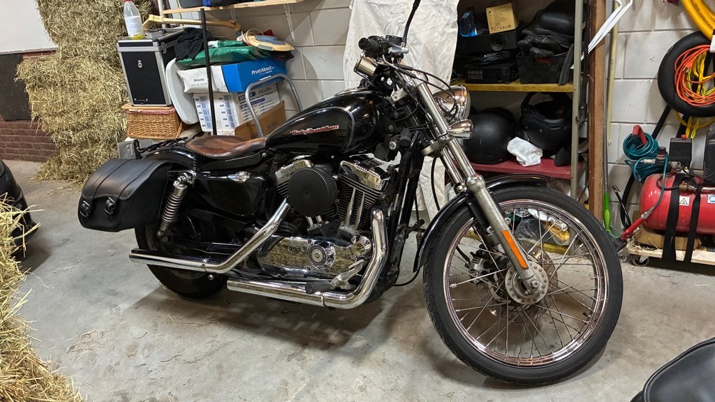 HD Sportster XL 1200 Custom, 2 cilinders, Sportuitlaat, Occasion, Particulier