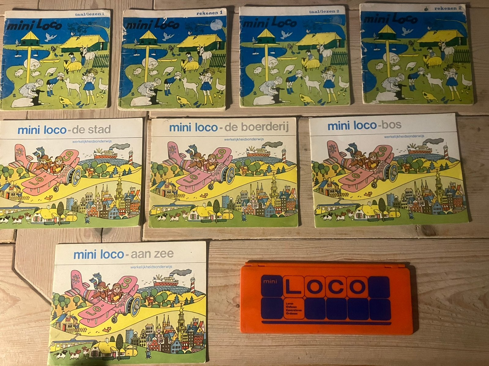 Mini LOCO met boekjes, Een of twee spelers, Ophalen of Verzenden, Gebruikt