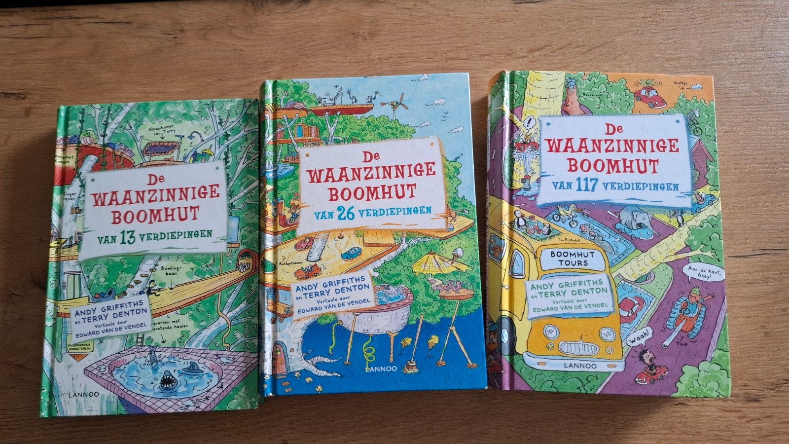 De waanzinnige boomhut, Ophalen, Zo goed als nieuw