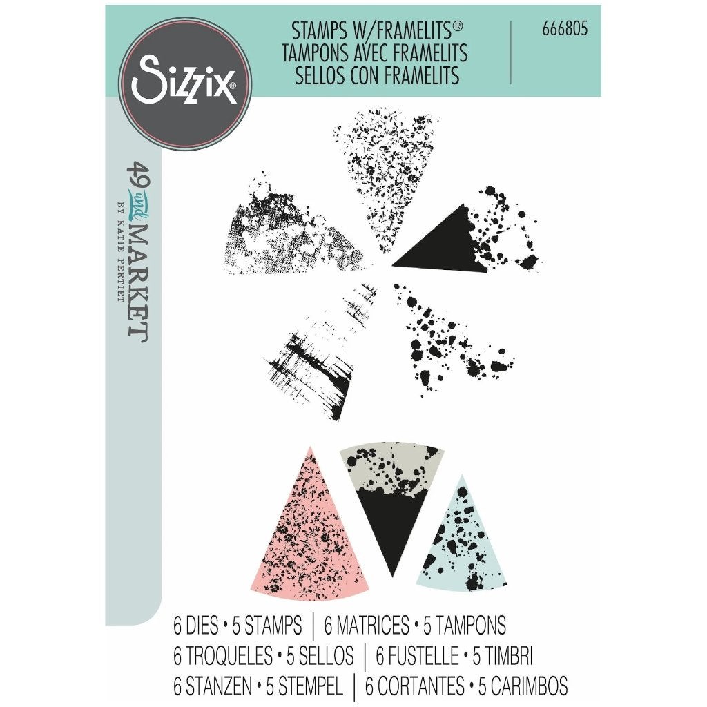 Sizzix & 49 and Market Stamp+Framelits #666805, Verzenden, Nieuw, Frame of Mal, Sizzix