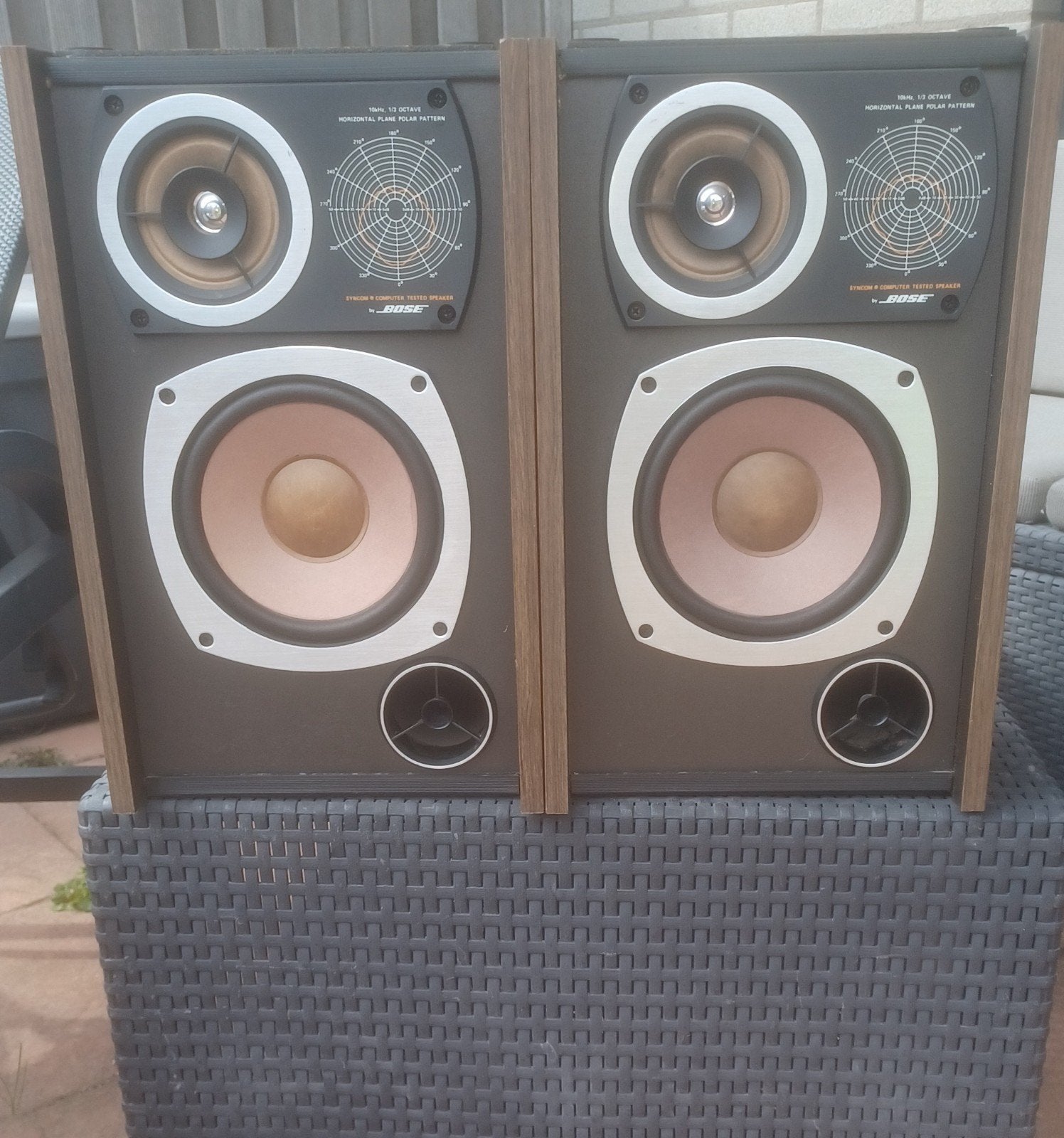 Vintage BOSE speaker set Syncom tested 10-50W, Audio, Tv en Foto, Luidsprekers, Ophalen of Verzenden, Gebruikt, Minder dan 60 watt