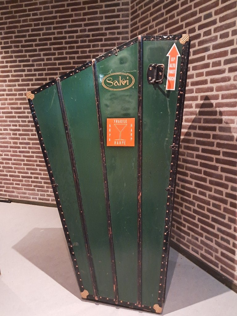 Vintage Salvi harpkist / harpkoffer, Ophalen