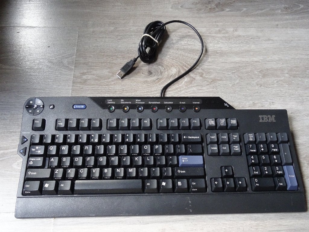 Vintage IBM keyboard S-8815, Computers en Software, Ophalen, Zo goed als nieuw