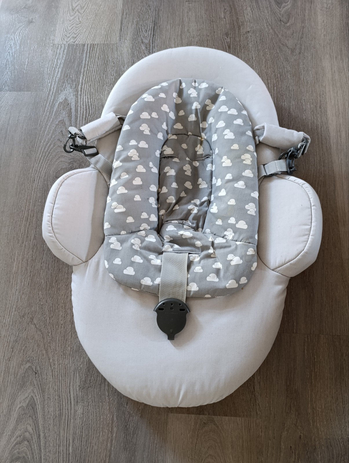 stokke steps babyset bouncer, Kinderen en Baby's, Wipstoel, Ophalen, Overige merken, Met gordel(s) of riempje(s)