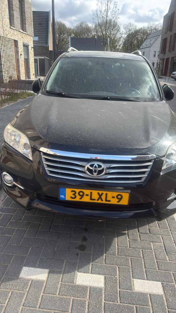 Toyota Rav4 2.0 Vvt-i 2WD 2010 Zwart, Auto's, Toyota, Voorwielaandrijving, Zwart, 4 cilinders, Zwart