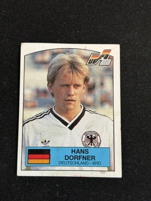 Panini Euro 88 nr. 63, Ophalen of Verzenden, Gebruikt, Buitenlandse clubs, Poster, Plaatje of Sticker