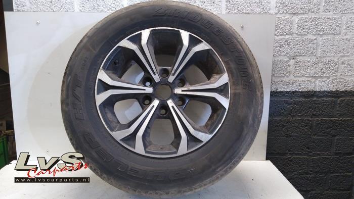 Velg + Band van een Fiat Fullback, Gebruikt, -, -, Ophalen of Verzenden