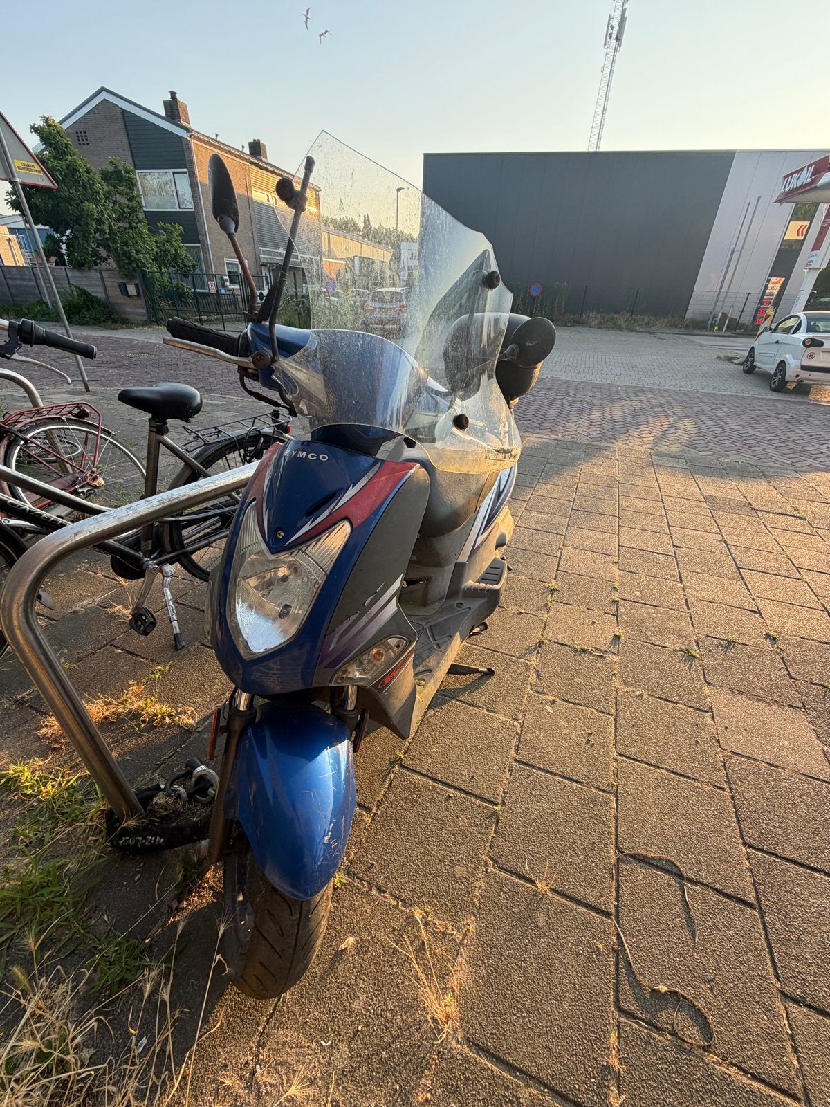 Kymco Agility 50 Scooter - Blauw/Zilver OPKNAPSCOOTER!, Ophalen of Verzenden, Gebruikt, Benzine