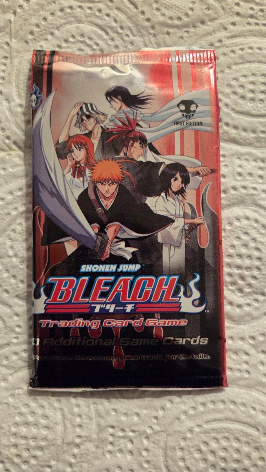 Bleach First Edition Soul Society TCG Pack, Ophalen of Verzenden, Nieuw
