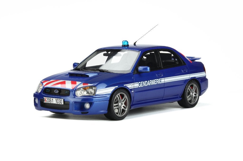 Subaru Impreza STI WRX Gendarmerie 2006 Otto Mobile OT948, OttOMobile, Auto, Z Models 2 rue de l'Ecusson sales@solido.com, Z Models 2 rue de l'Ecusson sales@solido.com