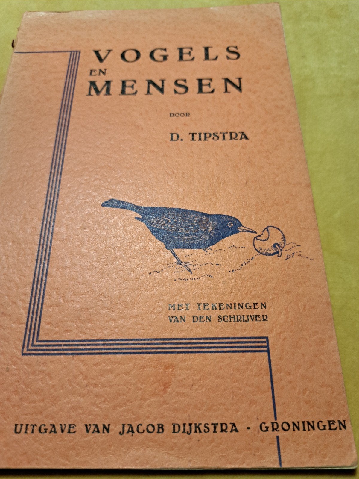 Vogels en Mensen - D. Tipstra (Jacob Dijkstra Groningen), Boeken, Ophalen of Verzenden, Gelezen, Vogels, D. Tipstra