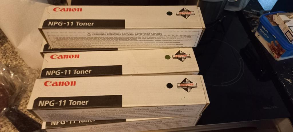 Canon NPG-11 Toner cartridges (7stuks), Computers en Software, Printers, Ophalen of Verzenden, Nieuw, Canon