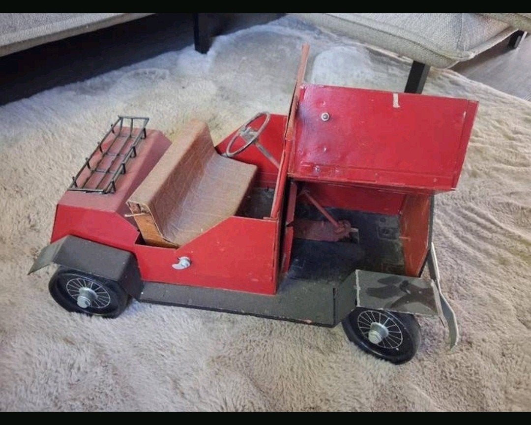 Rode klassieke auto, Ophalen of Verzenden, Gebruikt