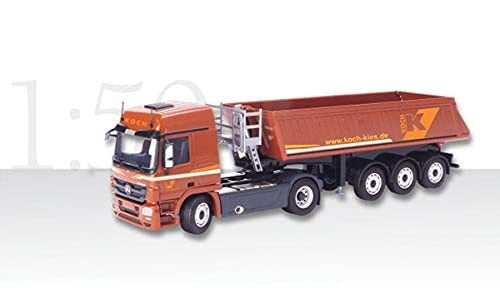 Mercedes Actros MP3 -KOCH- und Kies Kippauflieger-Sattelzug, Ophalen of Verzenden, Nieuw, Bus of Vrachtwagen, Conrad