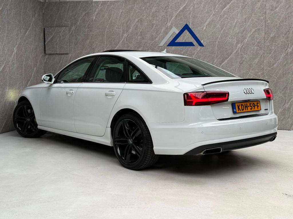 Audi A6 LIMOUSINE 3.0 TFSI quattro Premium 333 PK / Erg Goed, Auto's, Audi, Automaat, Gebruikt, 2995 cc, Wit