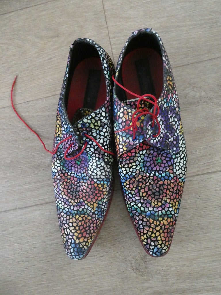 Pepe Milan, Overige kleuren, Ophalen of Verzenden, Zo goed als nieuw, Veterschoenen