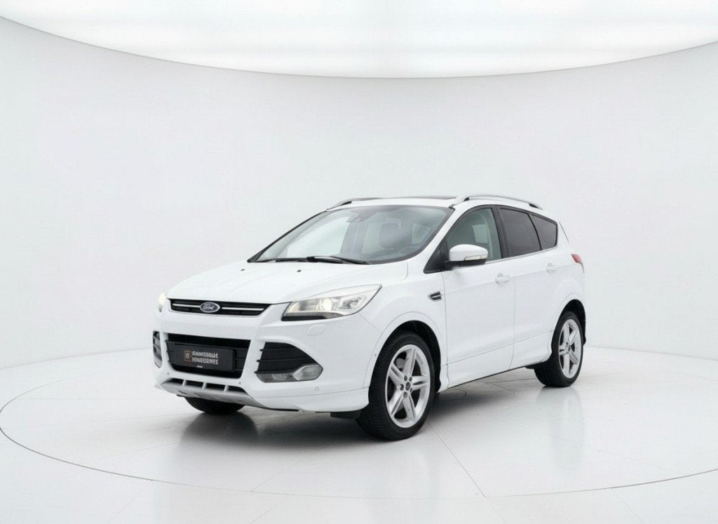 Ford KUGA 1.6 TITANIUM PL. 4WD, AUT, Camera, Navi, Auto's, Ford, Euro 5, Gebruikt, 4 cilinders, Wit