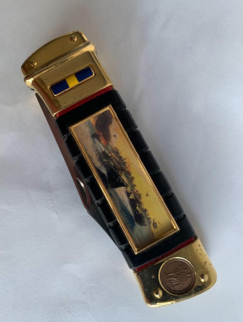 Franklin Mint Verzamelaarsmes - MK II River Patrol Boat NAM, Ophalen of Verzenden, Zo goed als nieuw