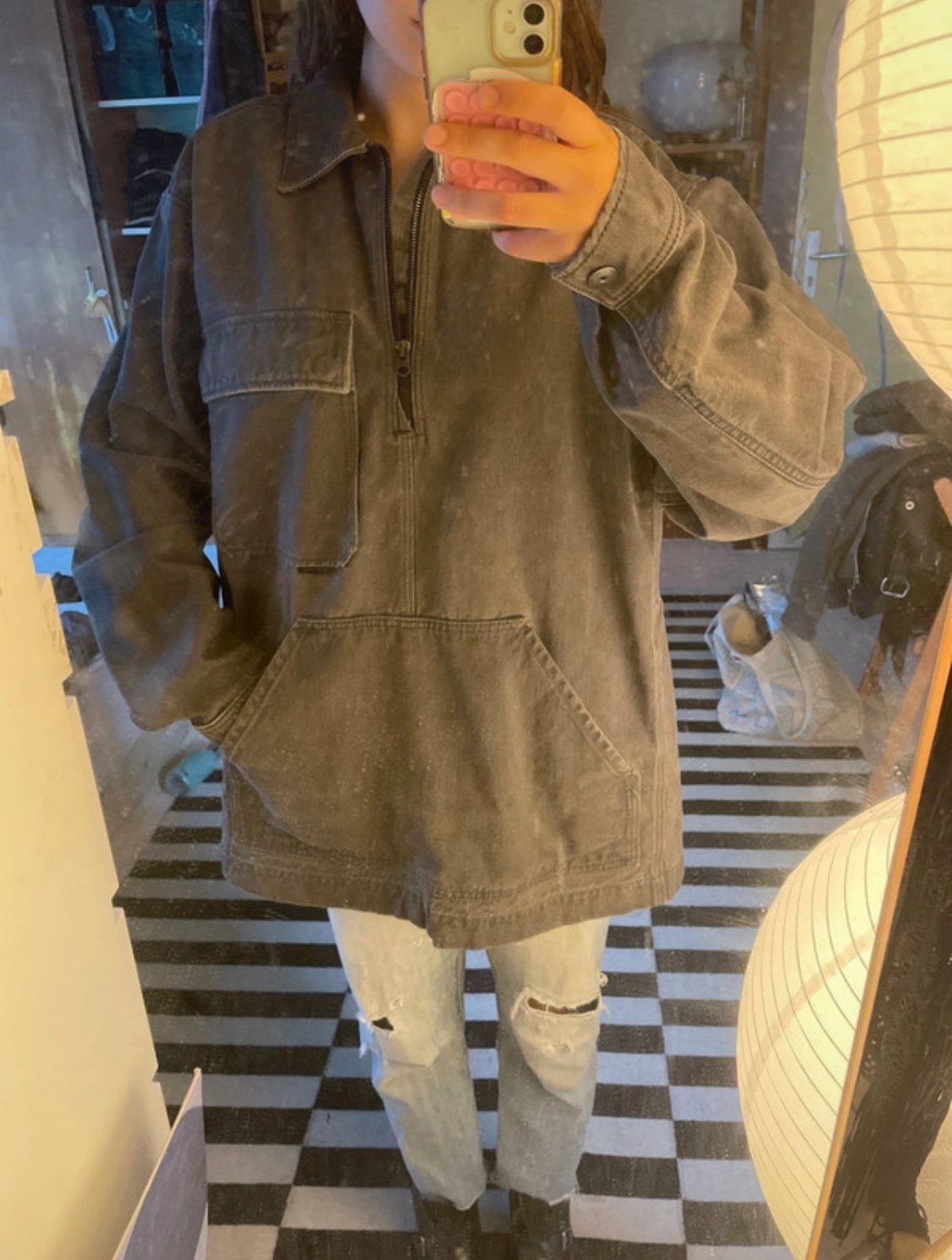 G-Star Raw denim overshirt/jas, Ophalen of Verzenden, Zo goed als nieuw, Zwart