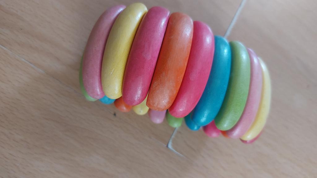 Te koop hout armband., Ophalen of Verzenden, Overige kleuren, Armband