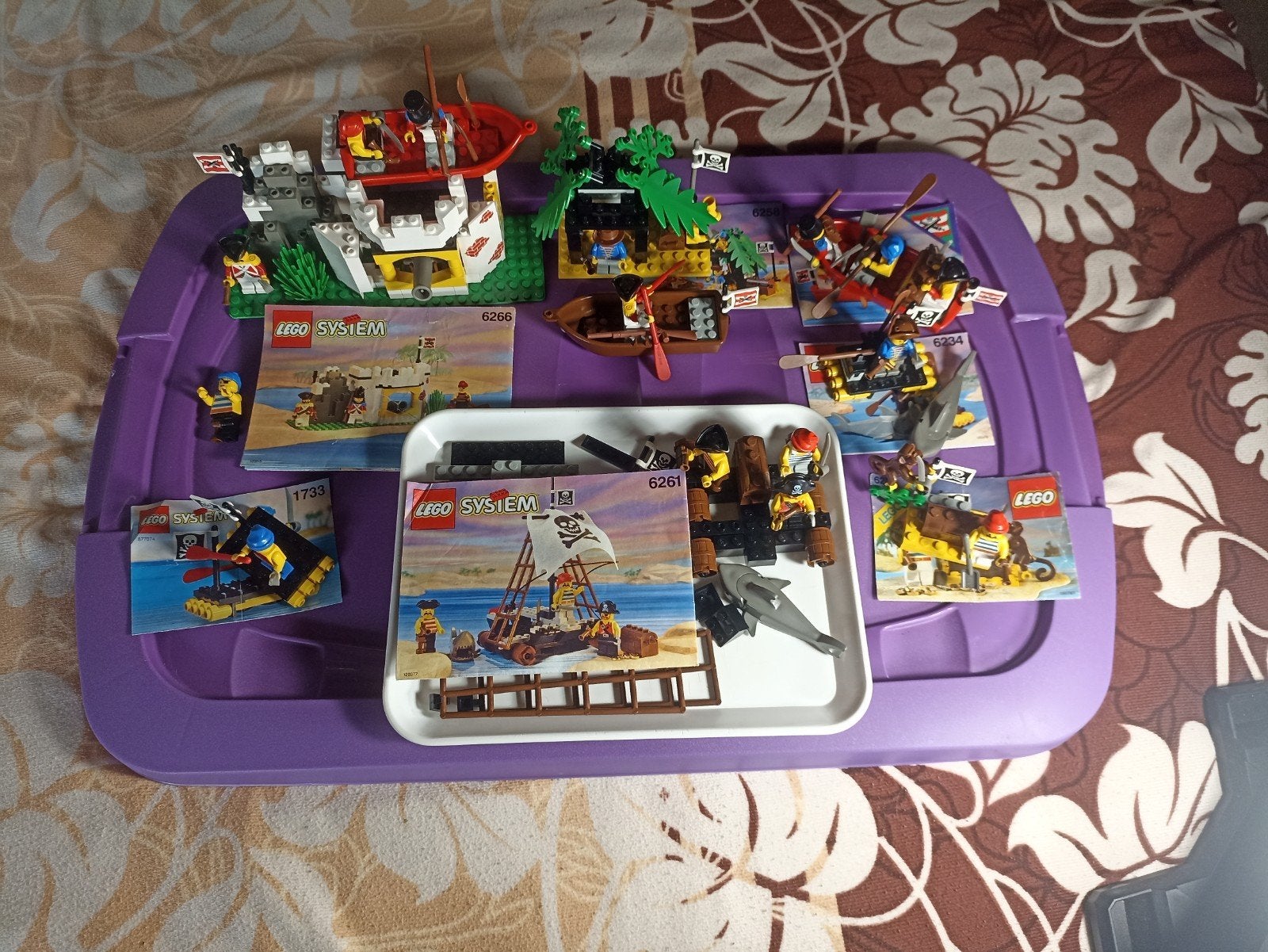 Lego Piraten, Kinderen en Baby's, Speelgoed | Duplo en Lego, Ophalen, Zo goed als nieuw, Compleet, Lego