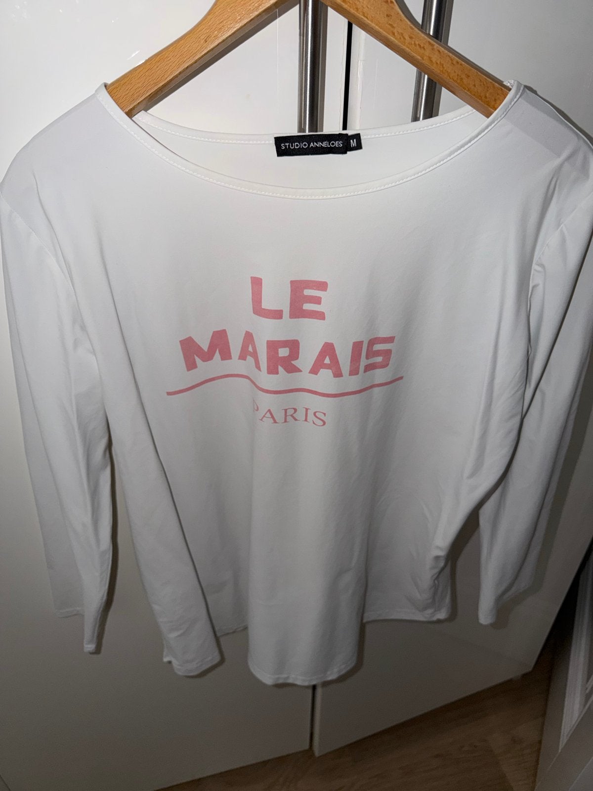 Studio Anneloes Le Marais Paris shirt maat M, Maat 38/40 (M), Wit, Ophalen of Verzenden, Zo goed als nieuw