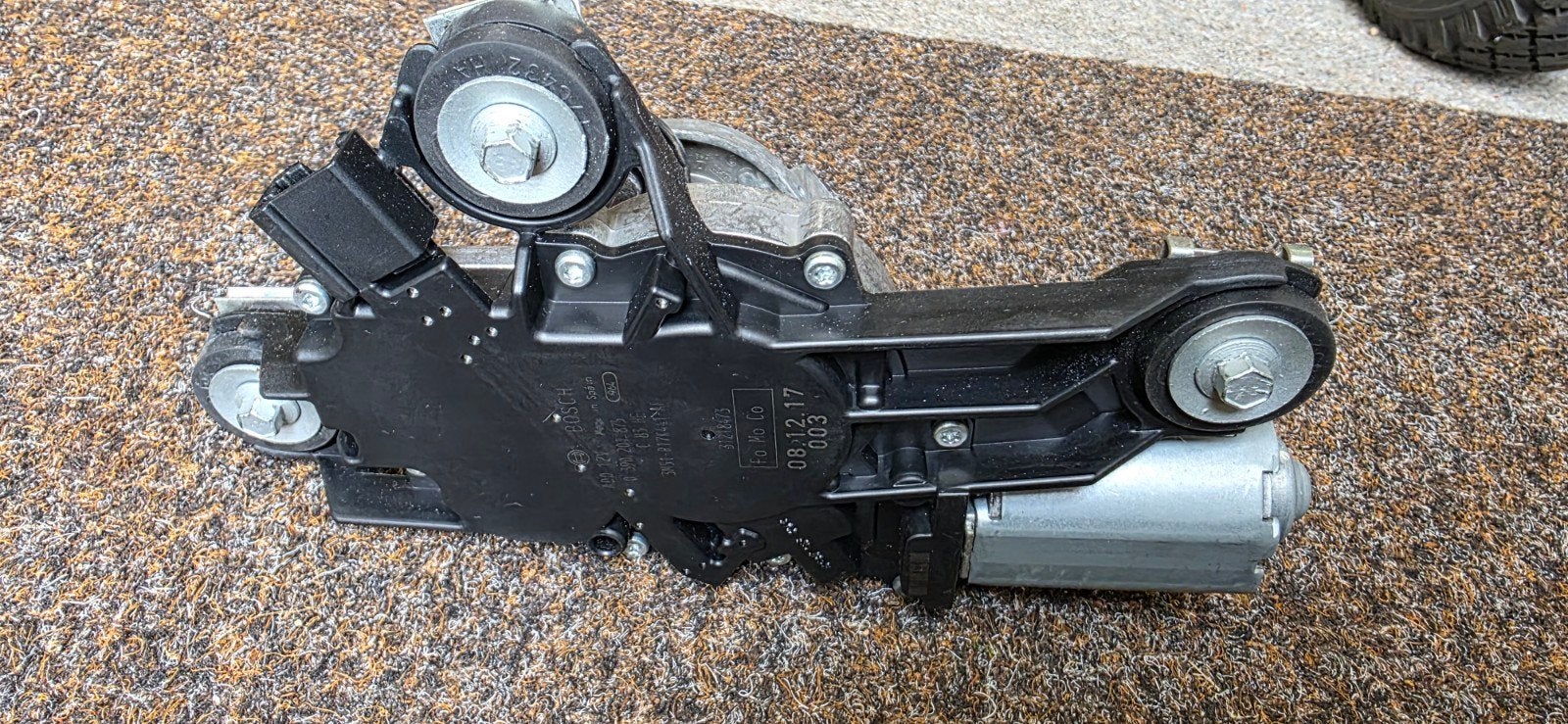 Ruitenwissermotor Ford Focus  2003-2010 inclusief wisser, Ophalen of Verzenden, Gebruikt, Ford