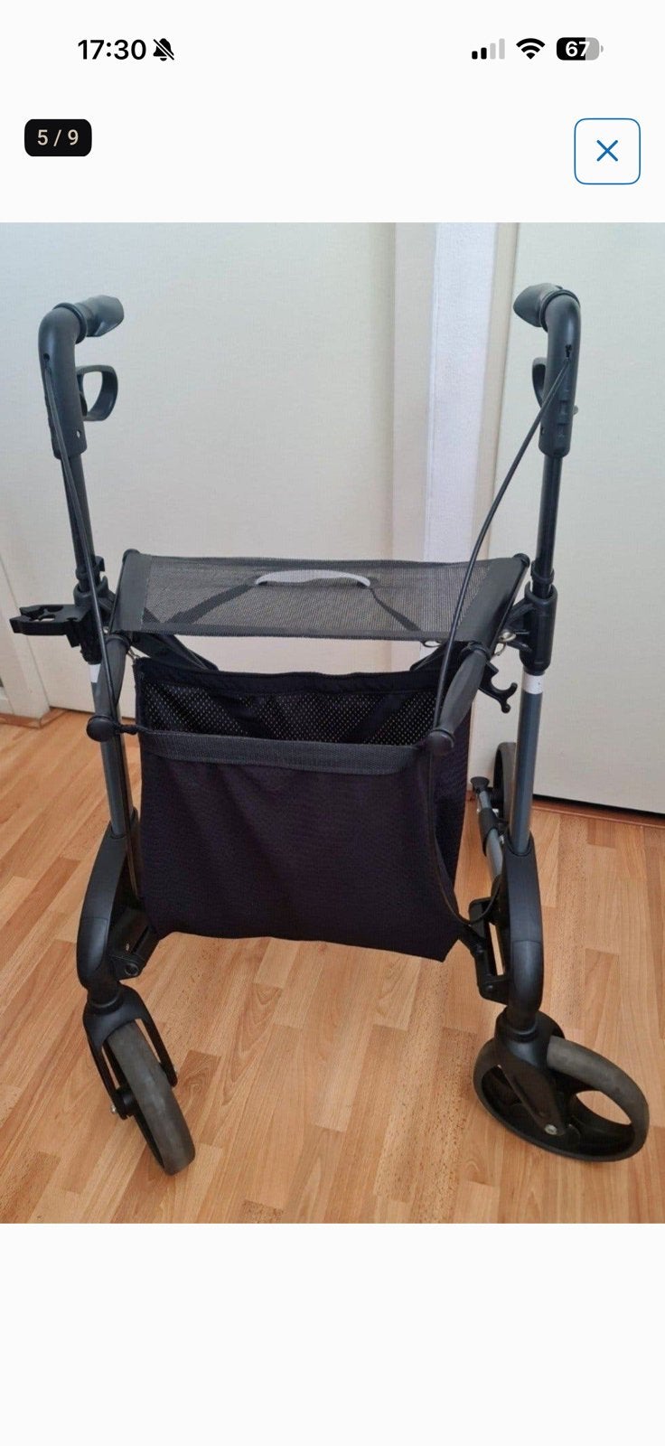 Rollator Topro Troja Classic Medium, Diversen, Ophalen of Verzenden, Lichtgewicht, Gebruikt