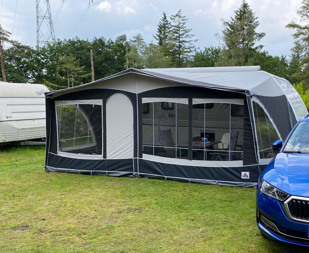 Dorema Multi Nova voortent incl. carbon stokken, Ophalen, Zo goed als nieuw, Ten Cate All Season 240g/m2, Dorema