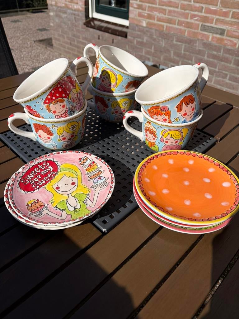 Diverse Blond servies, Ophalen, Gebruikt, Blond Amsterdam, Aardewerk