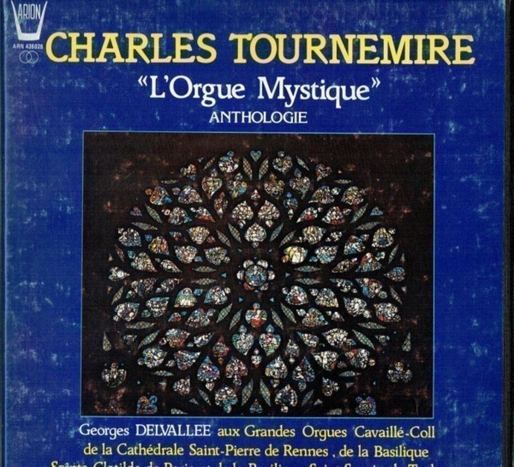 Charles Tournemire L Orgue Mystique Anthologie 4LP BOX, Kamermuziek, Ophalen of Verzenden, Zo goed als nieuw, 12 inch
