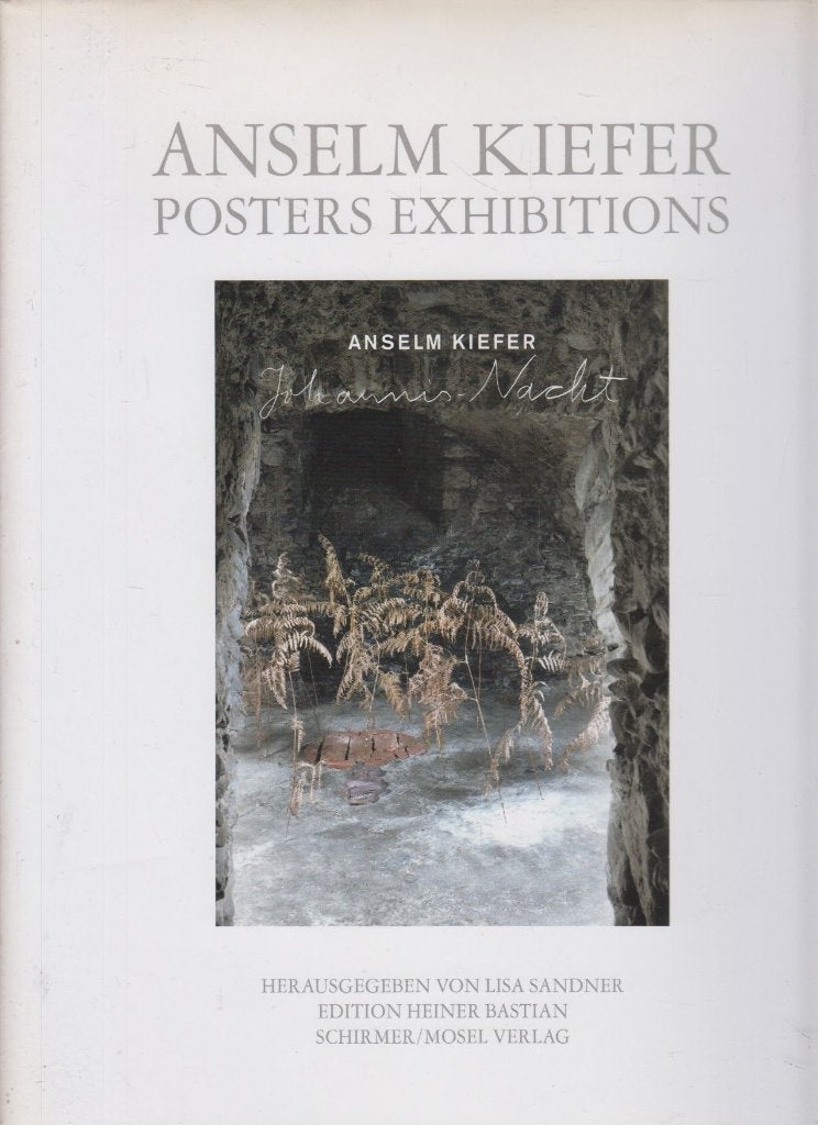 Anselm Kiefer - Posters Exhibitions, Ophalen of Verzenden, Zo goed als nieuw, Anselm Kiefer, Grafische vormgeving