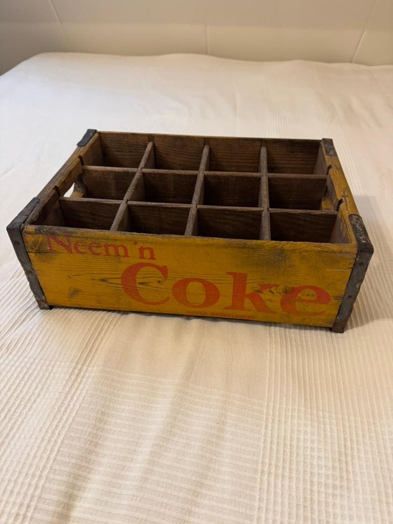 Vintage Coca Cola kistje, prachtige staat, Ophalen, Zo goed als nieuw