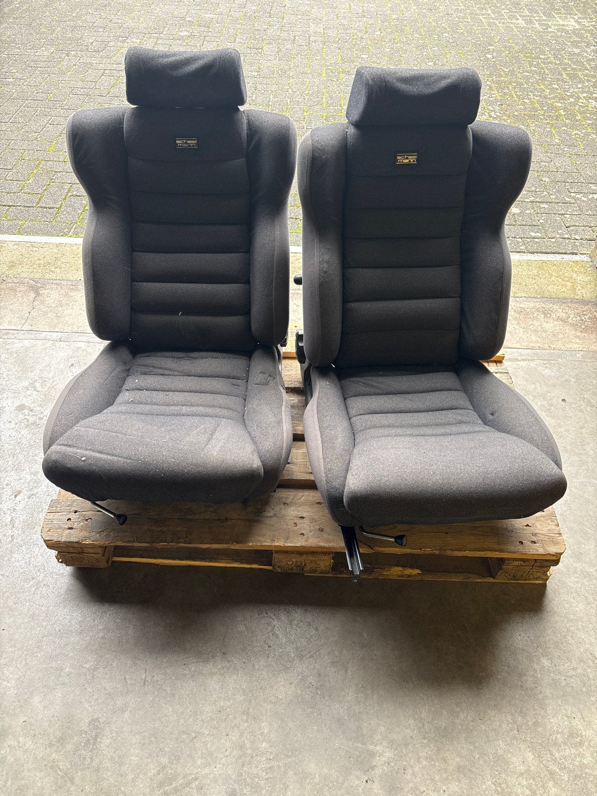 Scheel-mann autostoelen - Set van 2, Auto-onderdelen, Ophalen, Gebruikt, Overige automerken