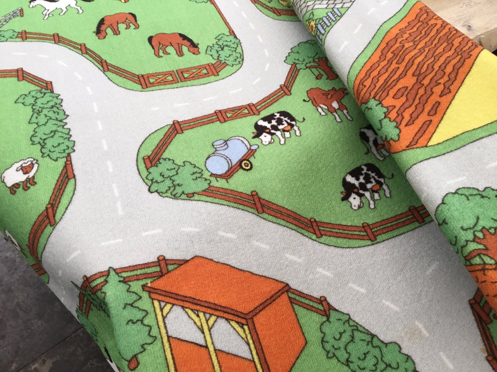 Speelkleed Boerderij 150x200 cm - Nieuw en Ongebruikt, Kinderen en Baby's, Speelgoed | Speelkleden, Ophalen, Nieuw