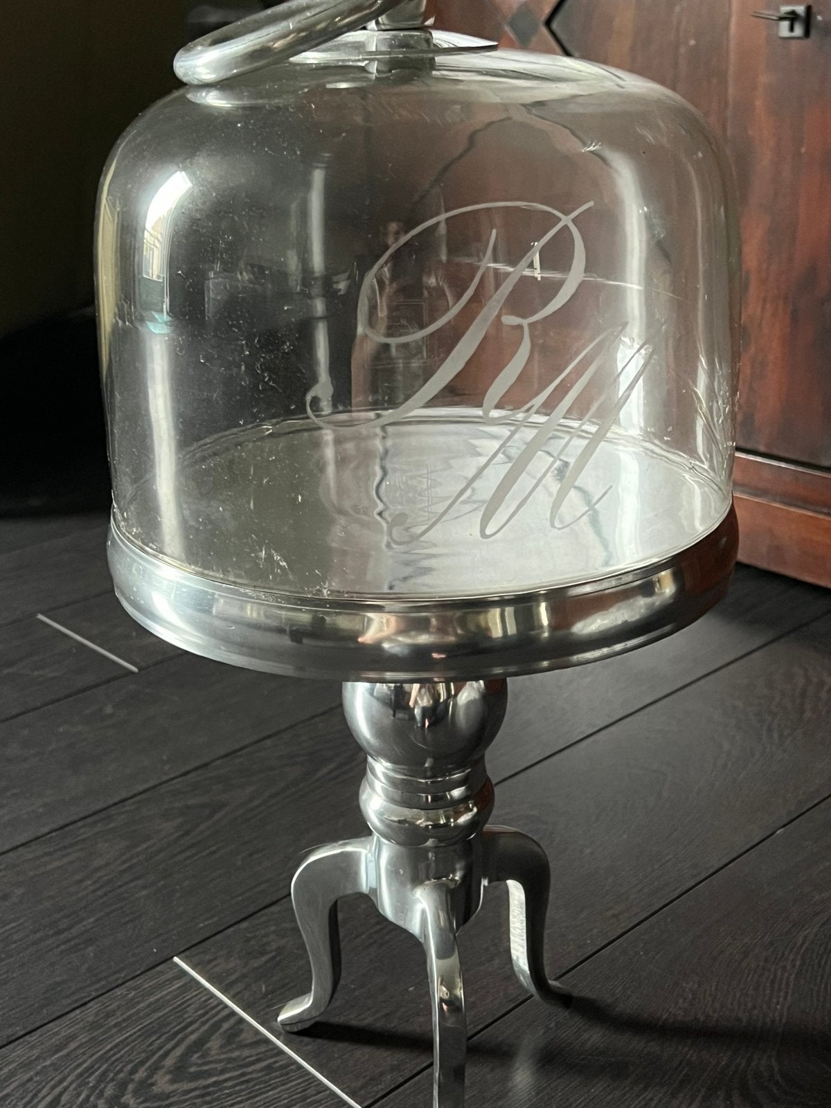 Riviera Maison Cordoba medium stolp met mini tafel, Huis en Inrichting, Woonaccessoires | Stolpen, Ophalen of Verzenden, Zo goed als nieuw