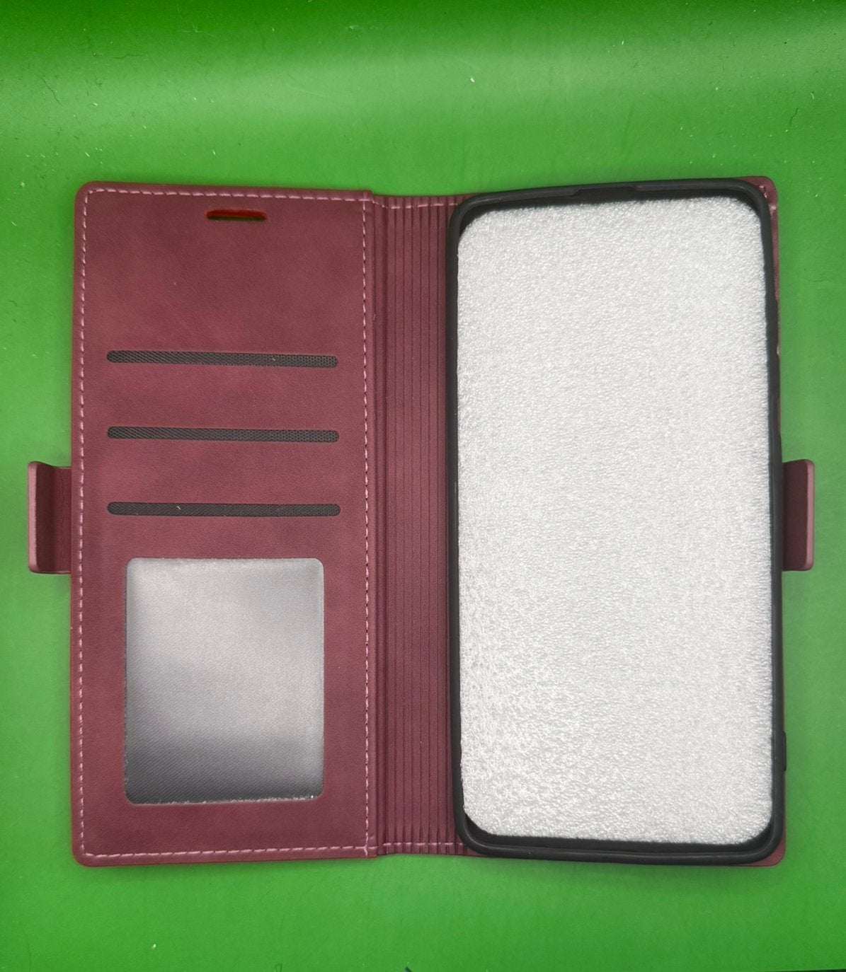 Nieuwe suède-look flipcase voor Samsung A51, Ophalen of Verzenden, Nieuw, Flipcase