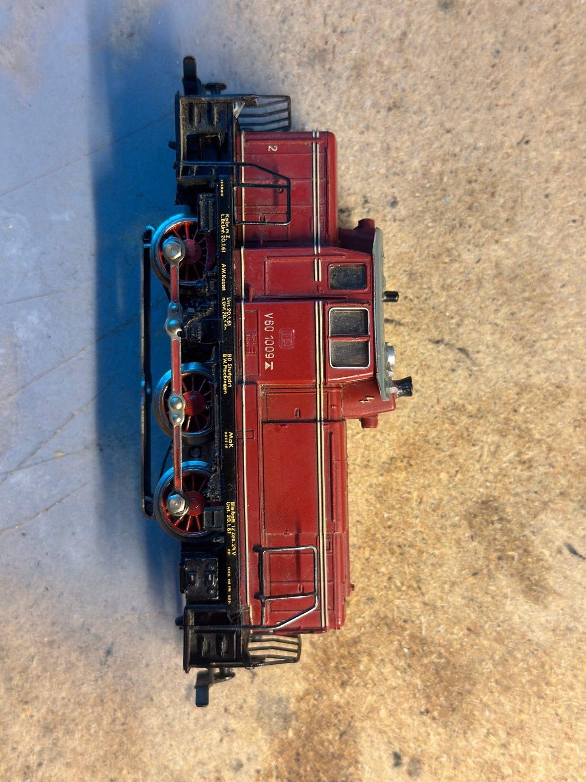 Märklin 3065 V60 Telex | 1/87 modelspoor h0, Hobby en Vrije tijd, Wisselstroom, Gebruikt, Locomotief, Ophalen of Verzenden