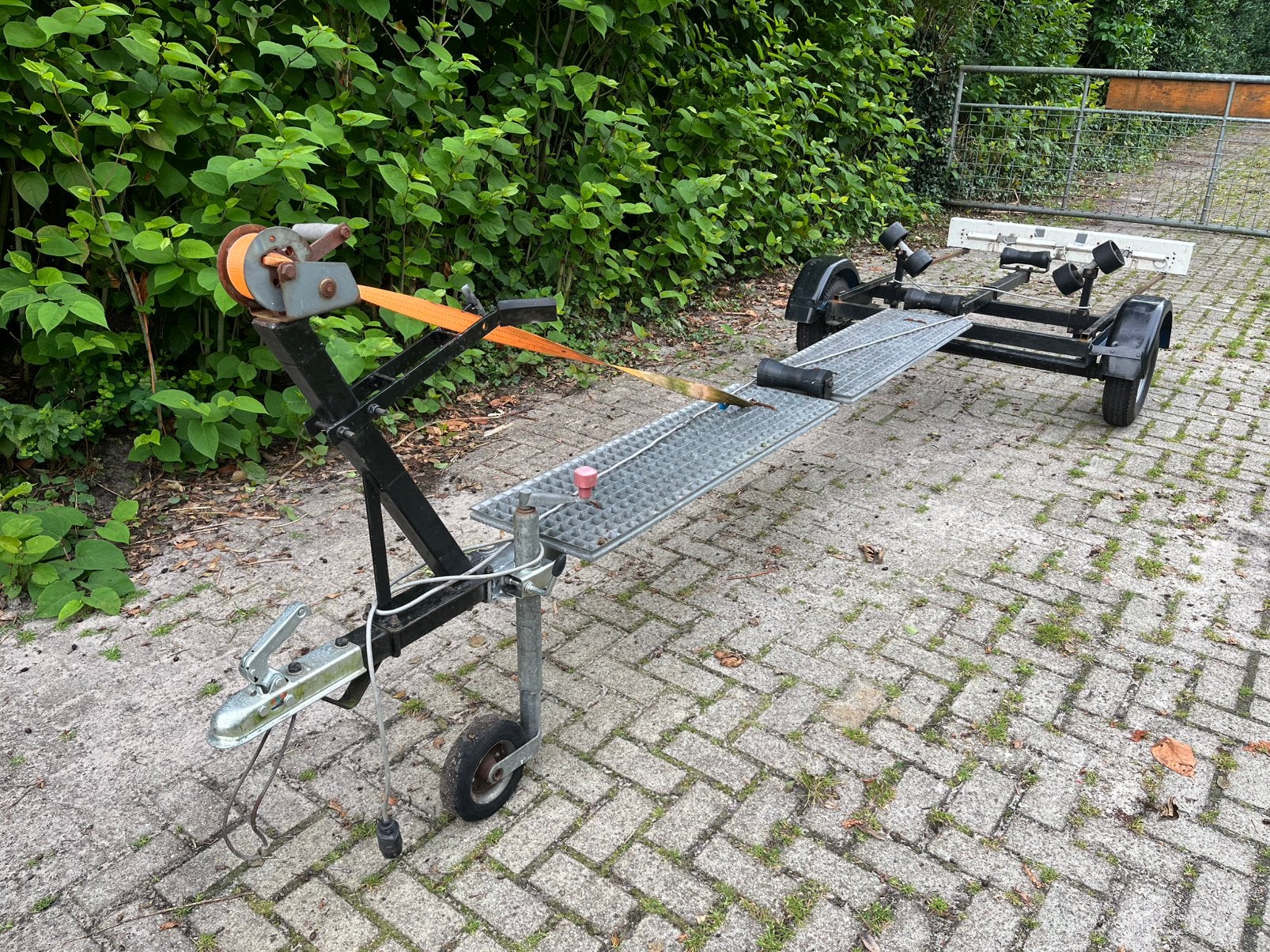 boot trailer., Minder dan 1500 kg, Gebruikt, Kantelbaar, Overige typen