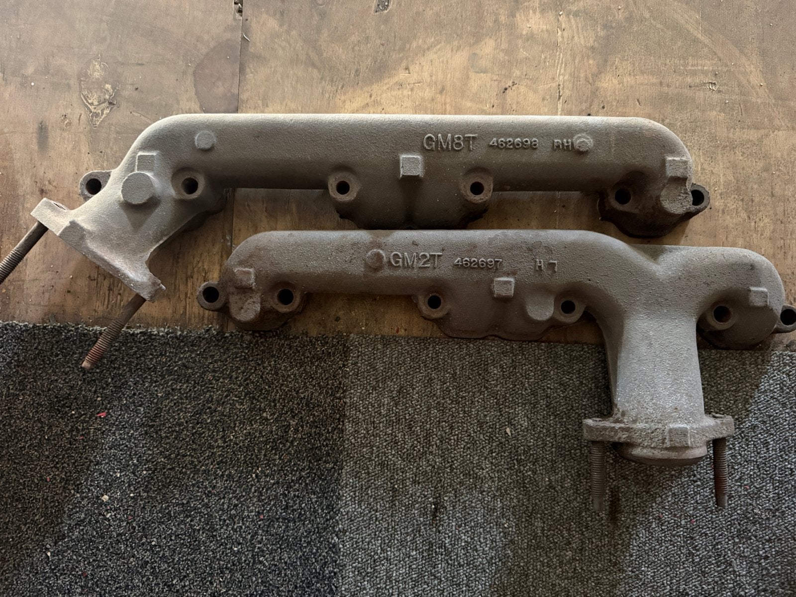 Chevrolet Small Block Uitlaatspruitstukken 1978-1982, Ophalen of Verzenden, Gebruikt, Chevrolet