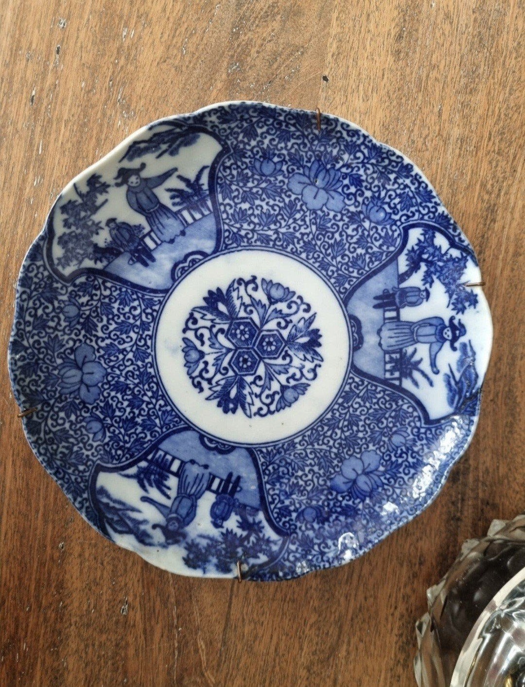 Antieke Japanse Arita Imari bord 21 cm Puntgaaf, Ophalen of Verzenden