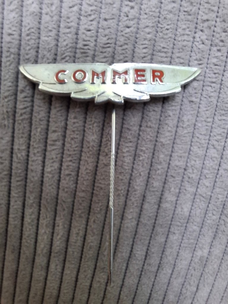 Speld Commer auto's, bussen, vrachtwagens, Verzamelen, Speldjes, Pins en Buttons, Ophalen of Verzenden, Gebruikt, Transport