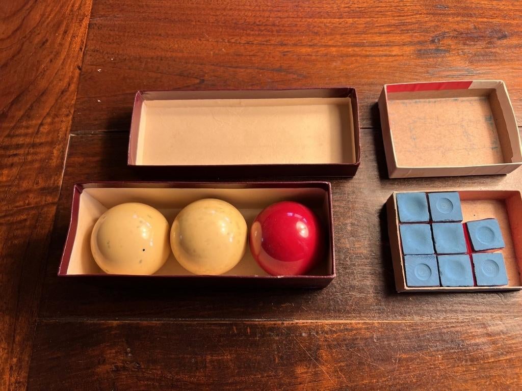Biljartbal, Ophalen of Verzenden, Gebruikt, Keu of Ballen
