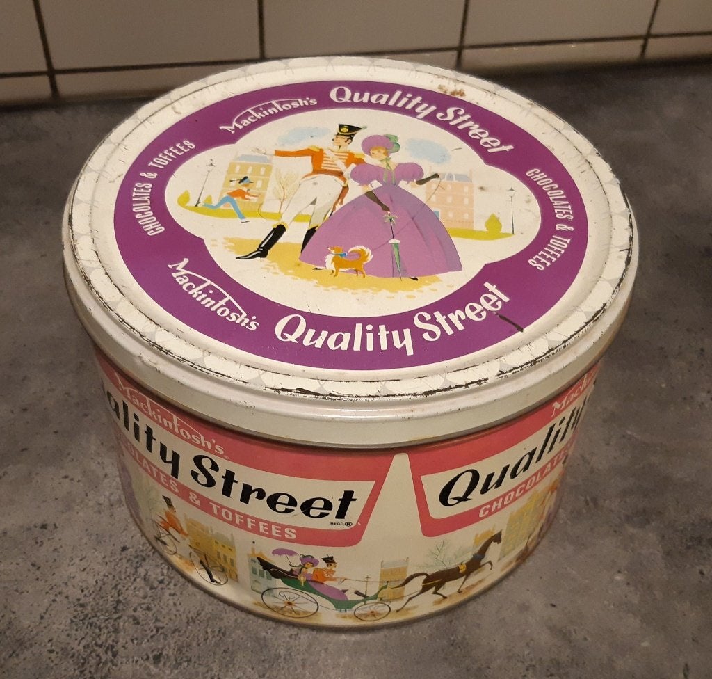 Mackintosh's Quality Street 3.054 kg, Verzamelen, Blikken, Ophalen of Verzenden, Gebruikt, Overige, Overige merken