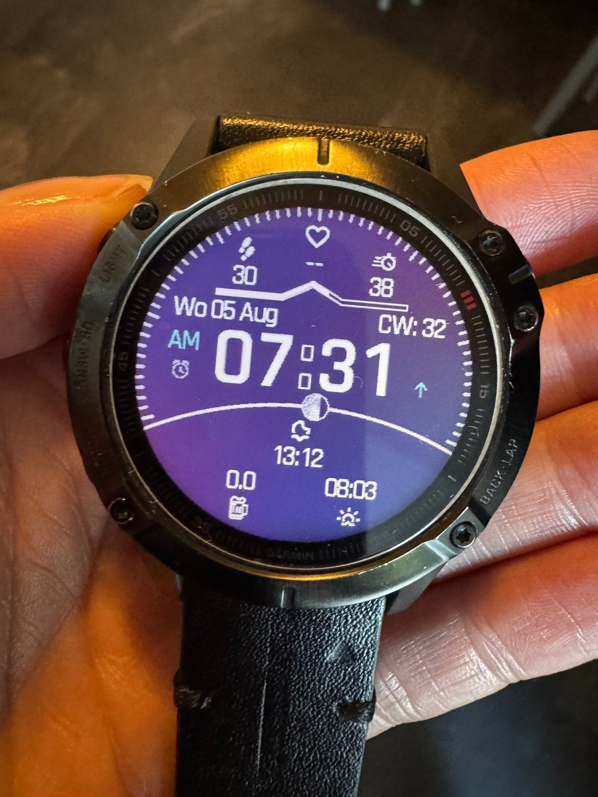 Garmin Fenix 6 pro, Sieraden, Tassen en Uiterlijk, Sporthorloges, Ophalen, Zo goed als nieuw, Zwart, Android