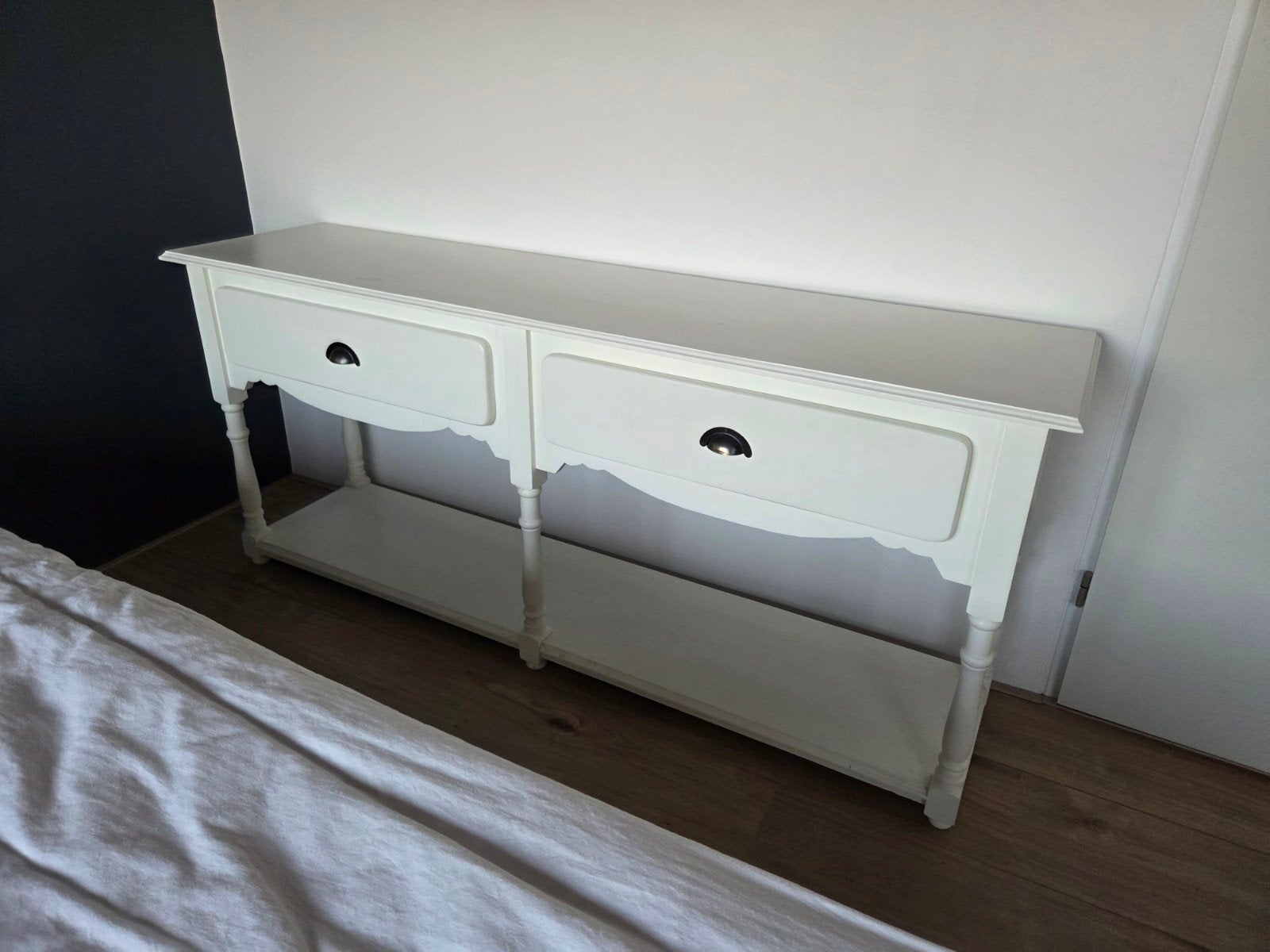 Landelijke sitetable, haltafel, plantentafel, Huis en Inrichting, Tafels | Sidetables, Ophalen, 25 tot 50 cm, Rechthoekig, 150 tot 200 cm
